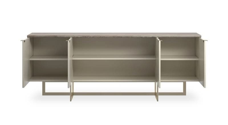 Caracole Wish You Were Here Media Cabinet in Pearl   Nicholas John Interiors