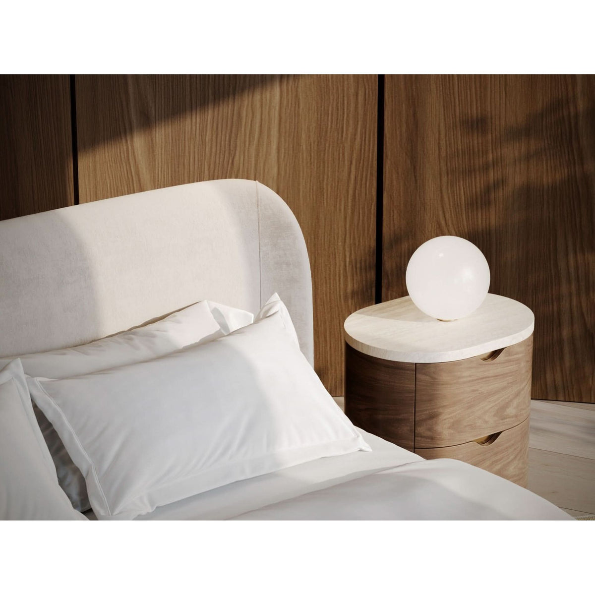 Caracole Fleur Small Bedside Table   Nicholas John Interiors