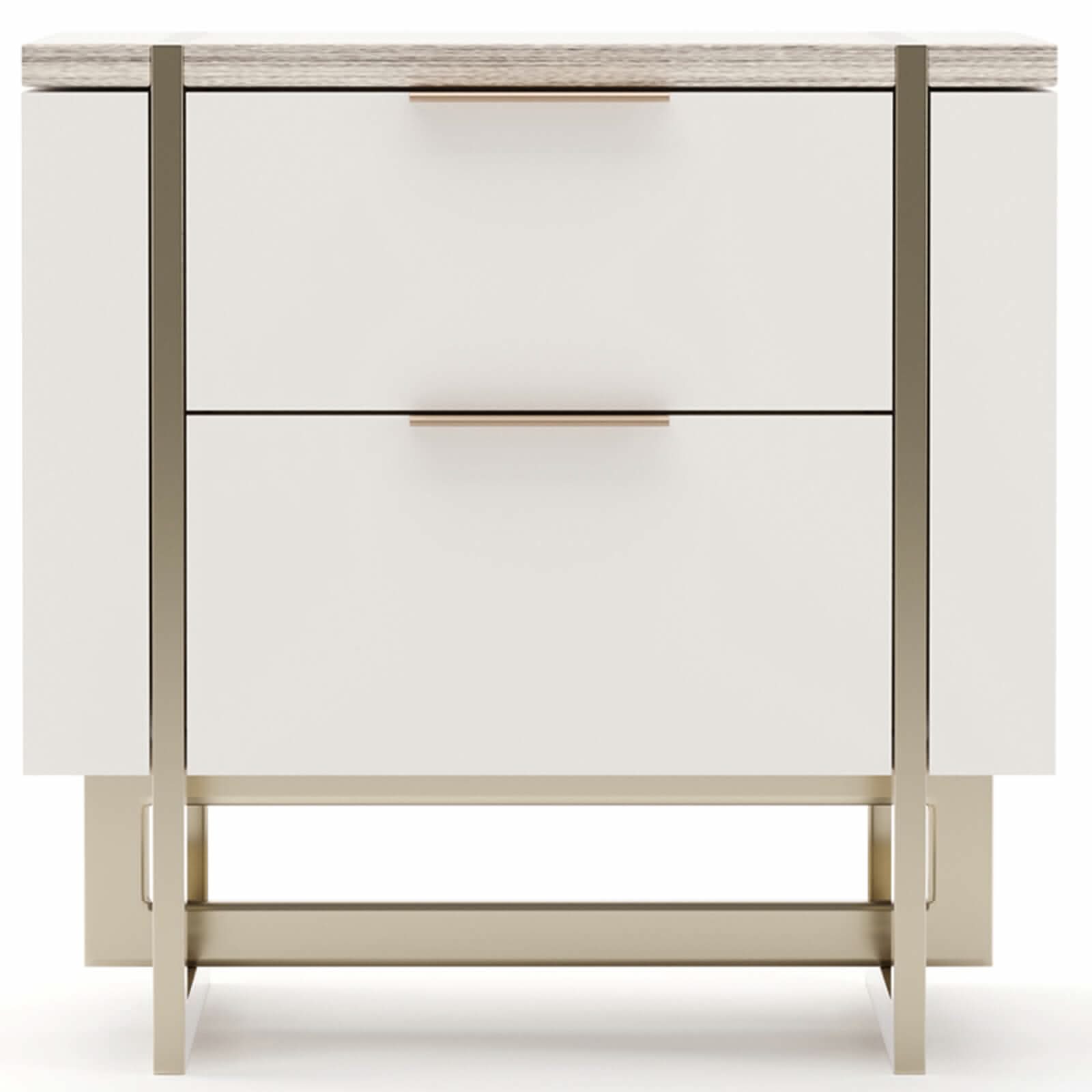 Caracole Wish You Were Here Bedside Table   Nicholas John Interiors