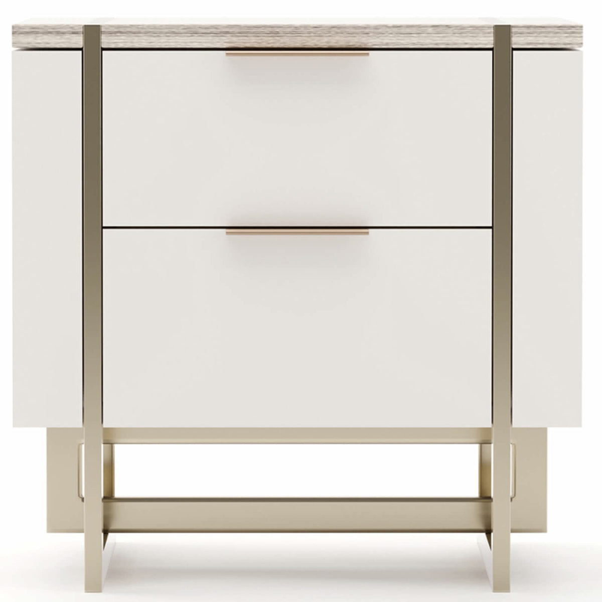 Caracole Wish You Were Here Bedside Table   Nicholas John Interiors