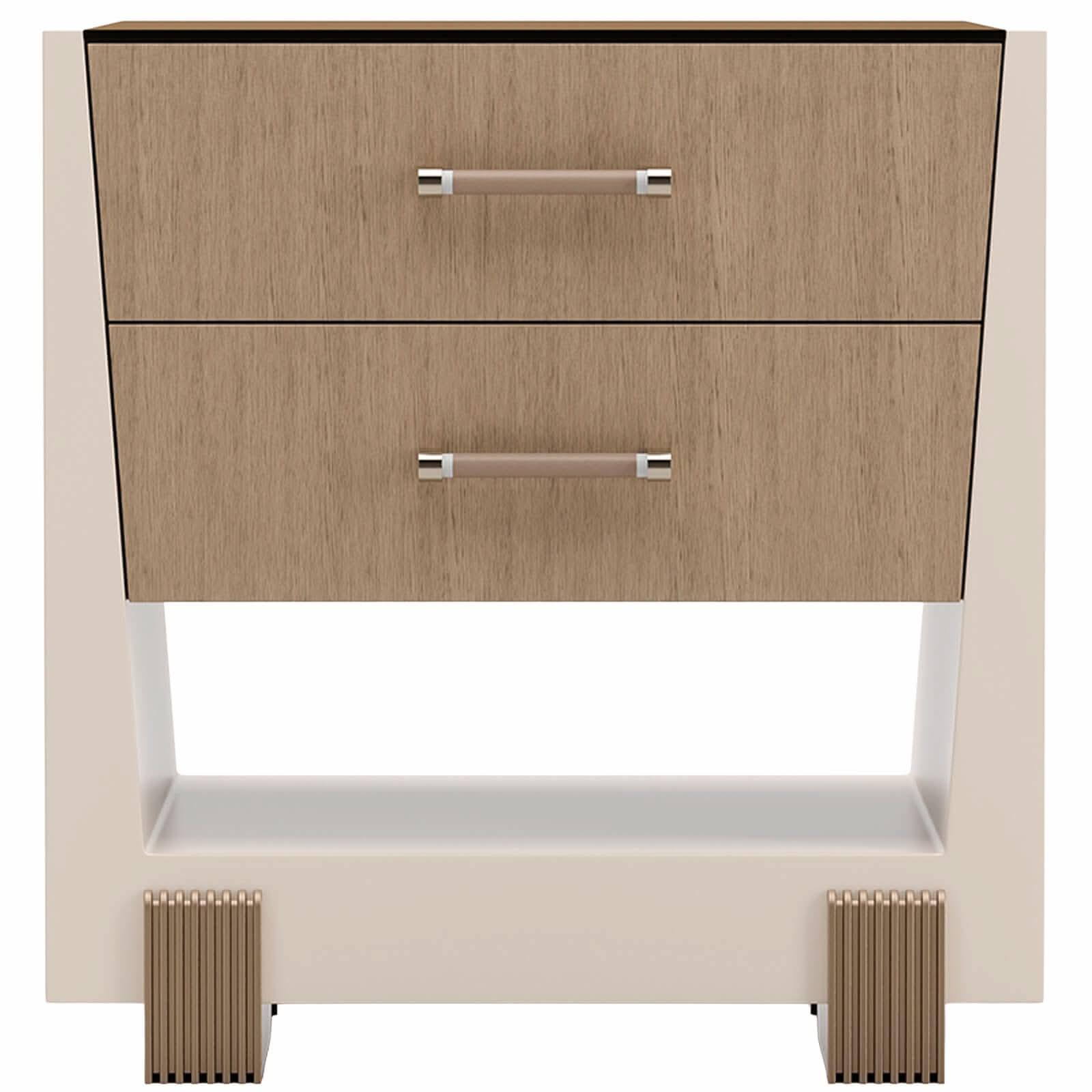 Caracole Counter Balance Bedside Table - Small   Nicholas John Interiors