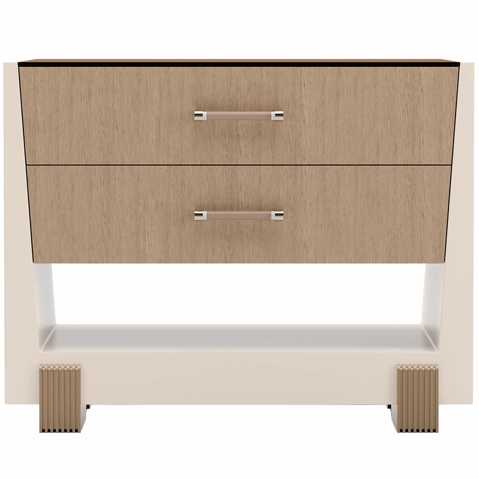 Caracole Counter Balance Bedside Table - Large   Nicholas John Interiors