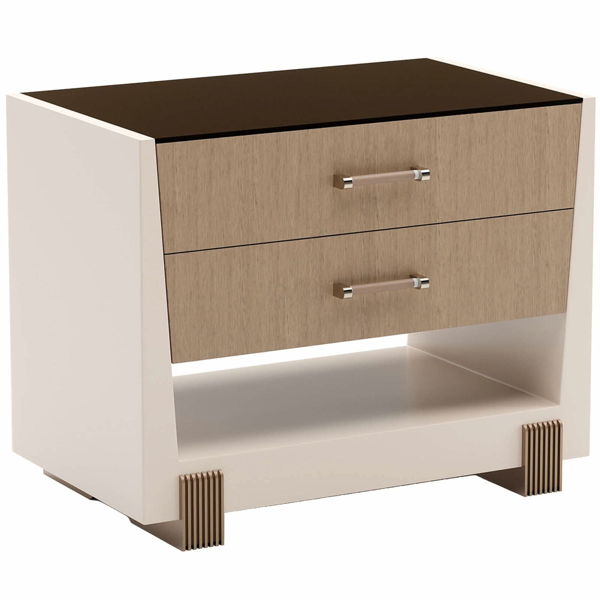 Caracole Counter Balance Bedside Table - Large   Nicholas John Interiors