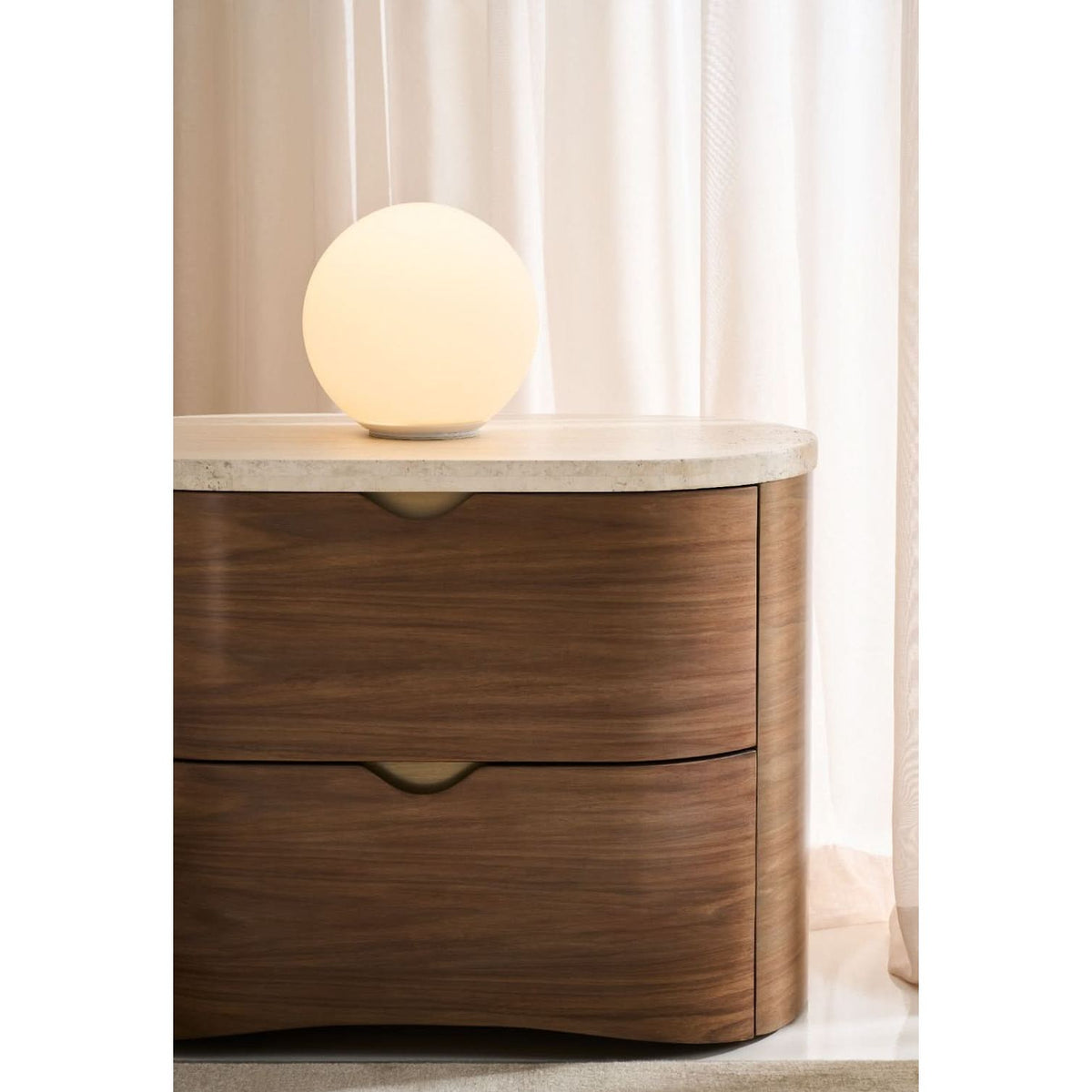 Caracole Fleur Large Bedside Table   Nicholas John Interiors