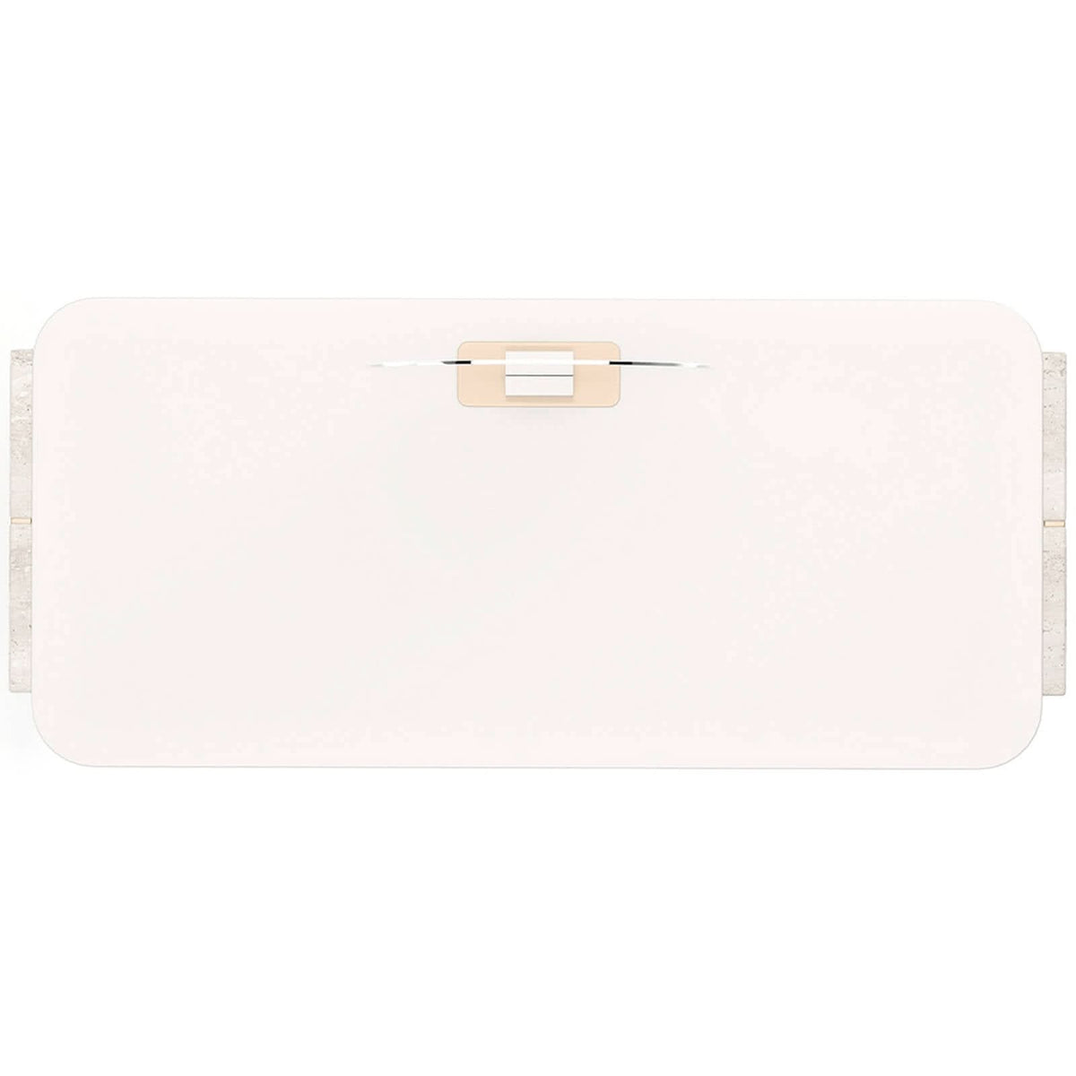 Caracole Overlap Vanity in Light   Nicholas John Interiors