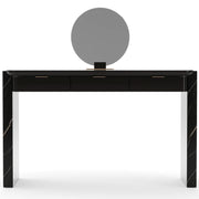 Caracole Overlap Vanity in Dark   Nicholas John Interiors