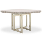 Caracole Wish You Were Here Round Dining Table in Light - 152cm   Nicholas John Interiors