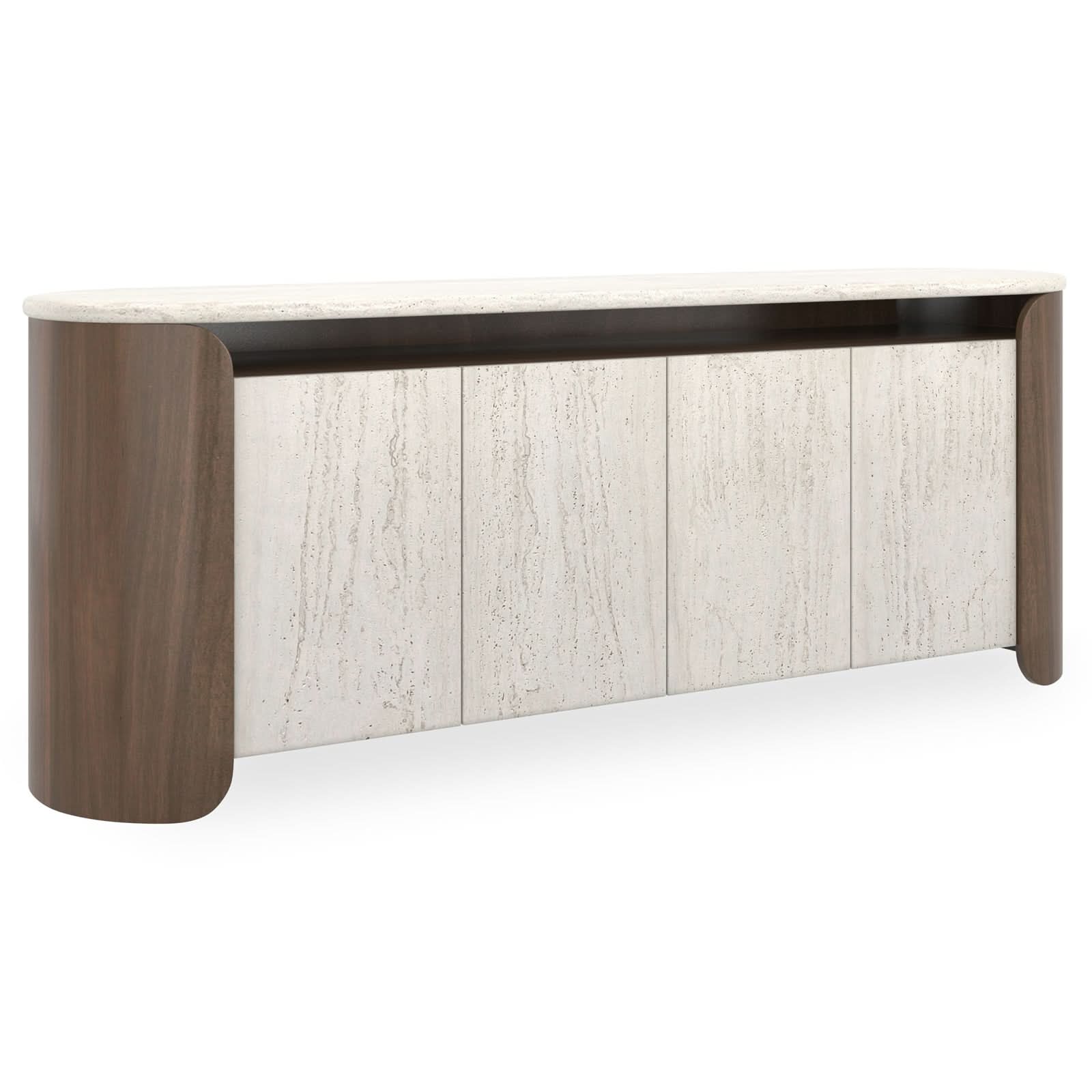 Caracole Fleur Open Sideboard   Nicholas John Interiors