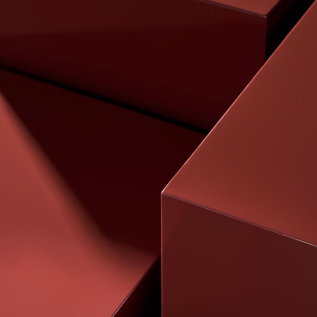 Caracole Coffee Couture Rectangle Coffee Table in Rouge   Nicholas John Interiors