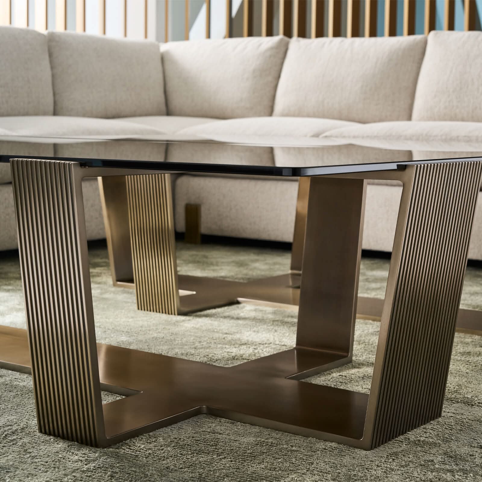 Caracole Counter Balance Coffee Table   Nicholas John Interiors