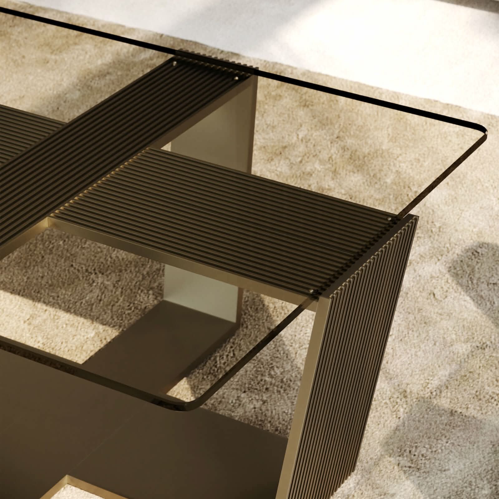 Caracole Counter Balance Coffee Table   Nicholas John Interiors