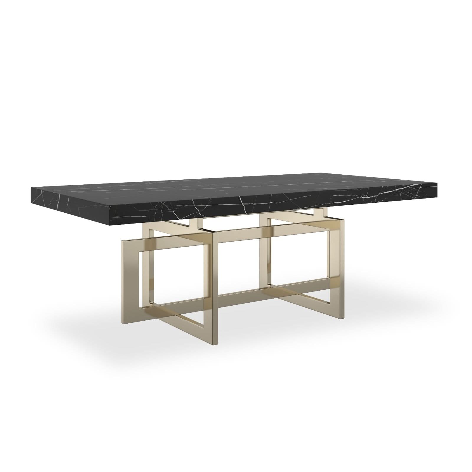 Caracole Wish You Were Here 122cm Rectangular Coffee Table in Dark   Nicholas John Interiors