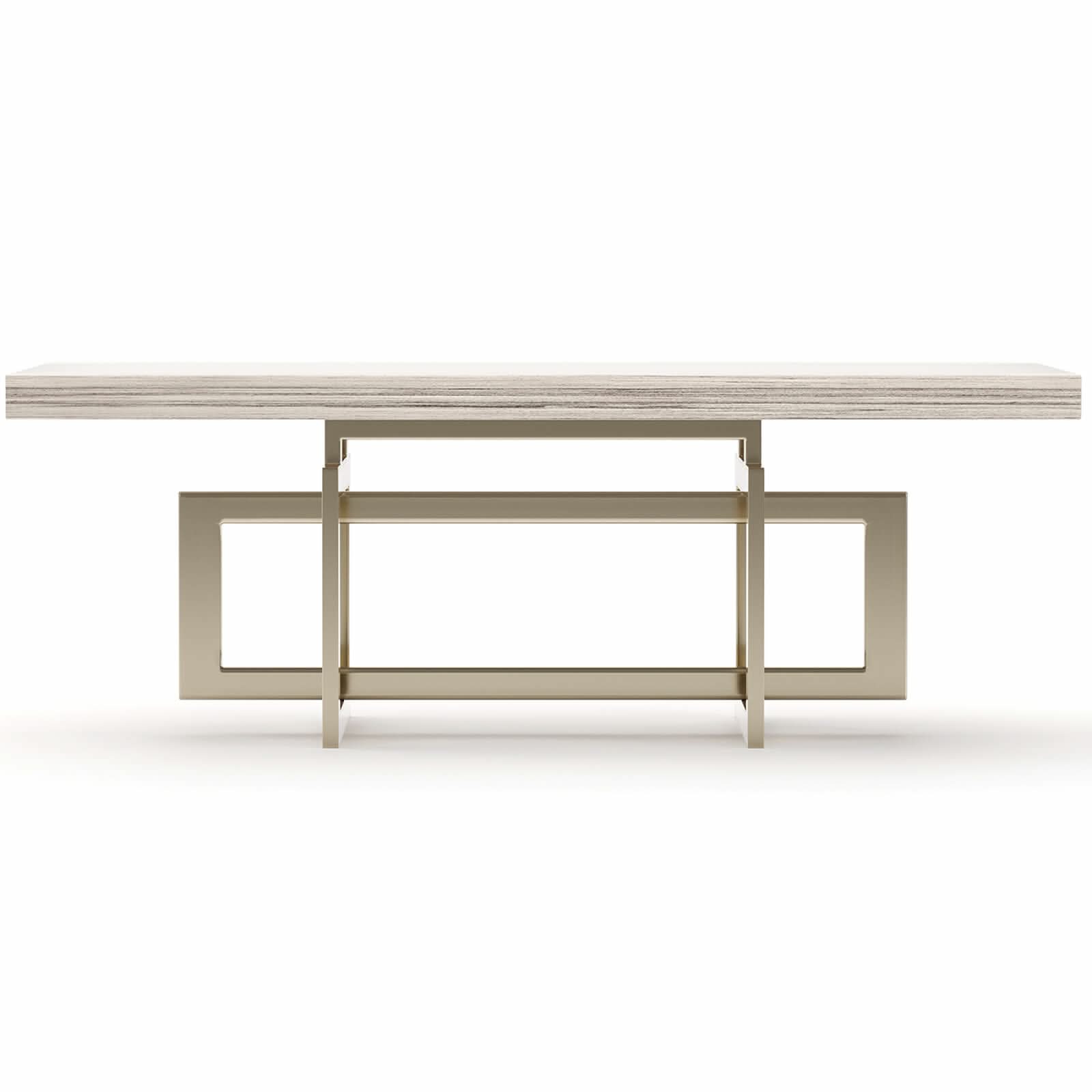 Caracole Wish You Were Here Rectangular Coffee Table in Light   Nicholas John Interiors