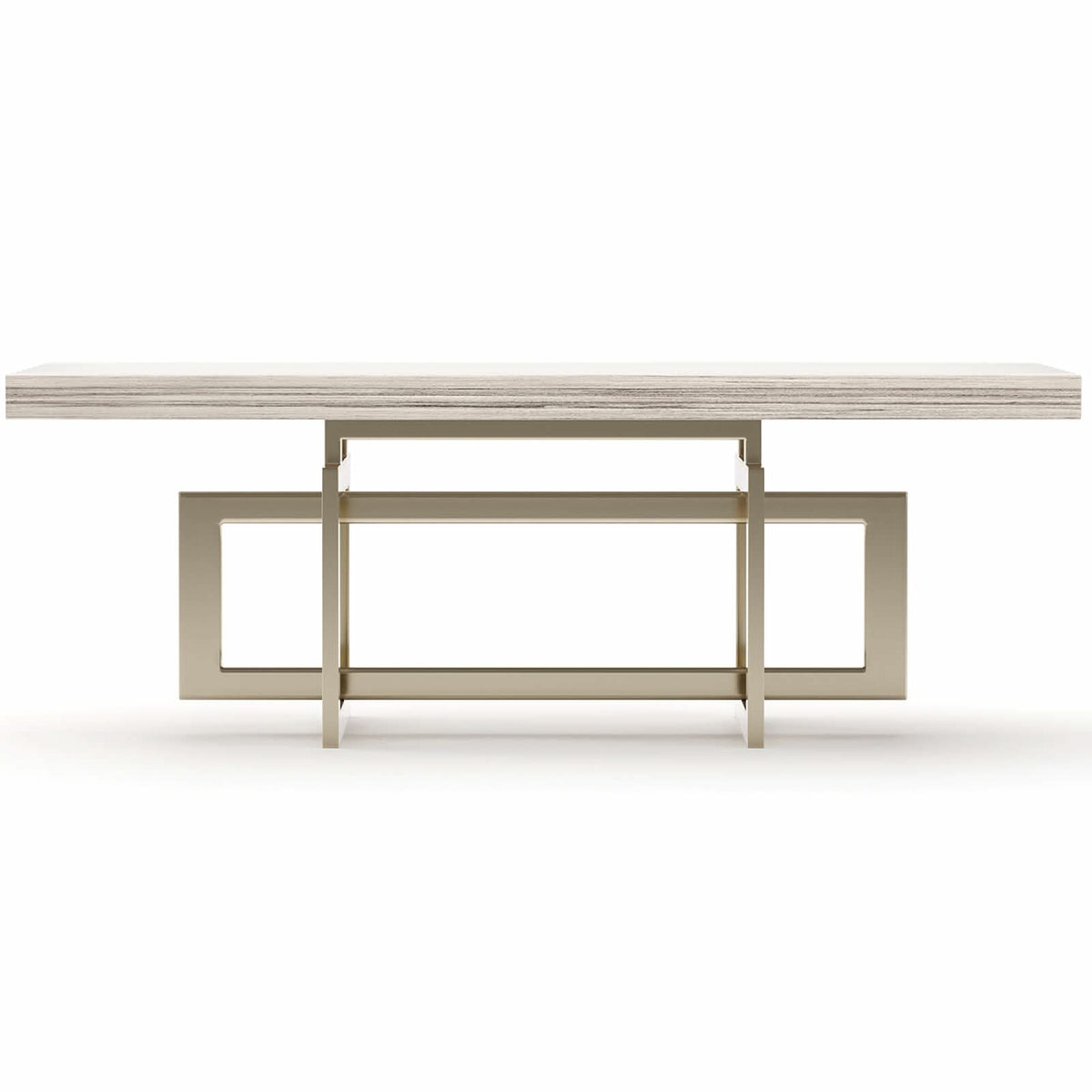Caracole Wish You Were Here Rectangular Coffee Table in Light   Nicholas John Interiors