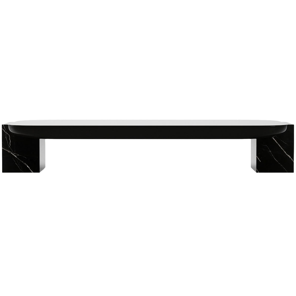 Caracole Overlap Rectangular Coffee Table in Dark   Nicholas John Interiors