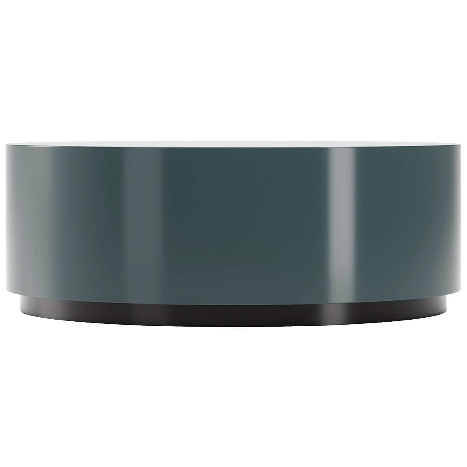 Caracole Coffee Couture Round Coffee Table in Apatite   Nicholas John Interiors
