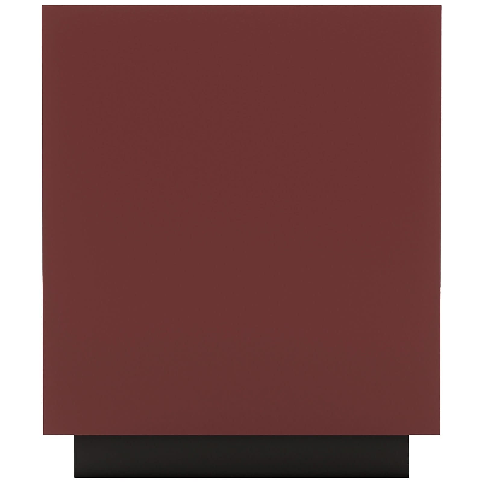 Caracole Coffee Couture Square End Table in Rouge   Nicholas John Interiors