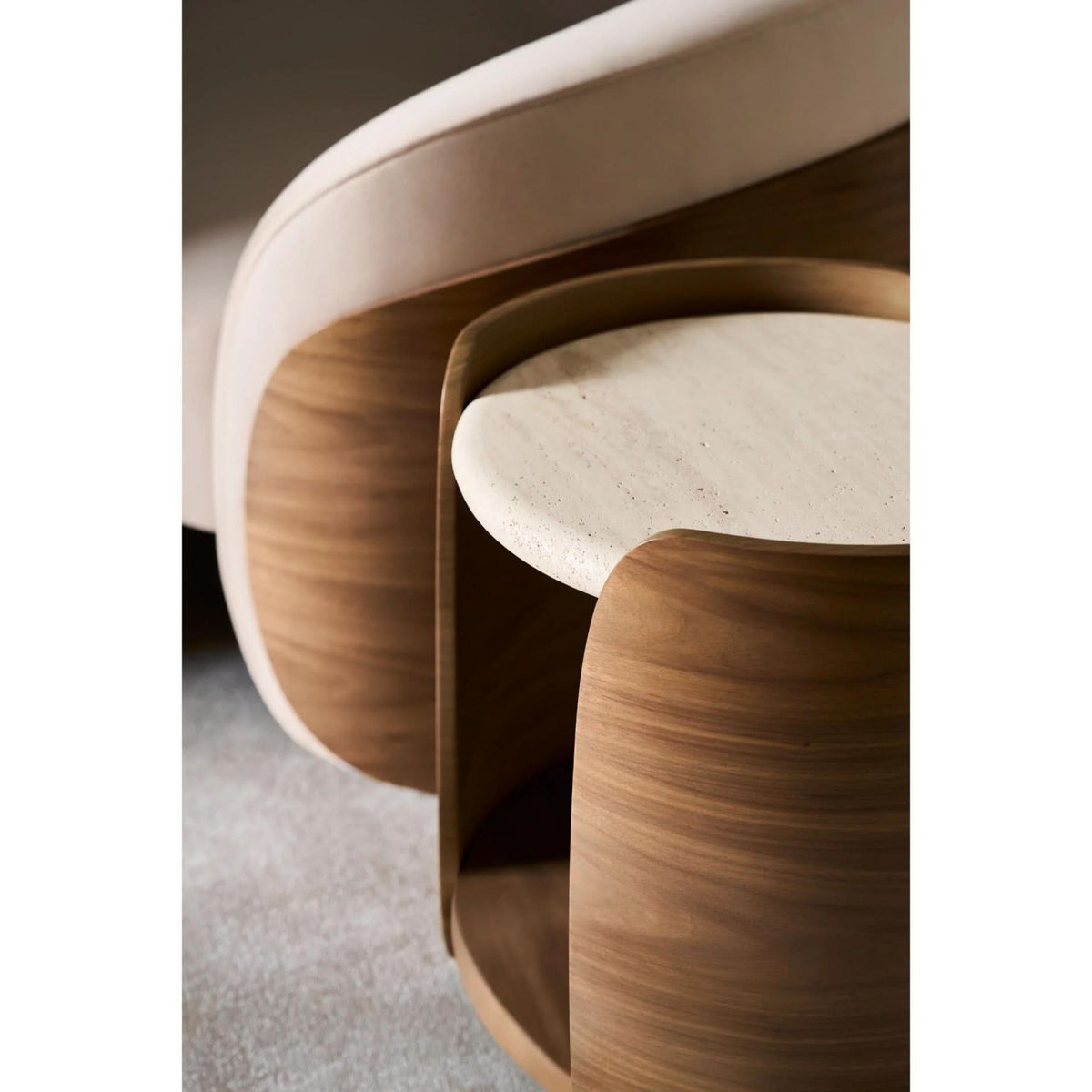 Caracole Fleur Side Table   Nicholas John Interiors