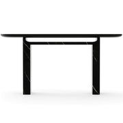 Caracole Overlap Console Table in Dark   Nicholas John Interiors