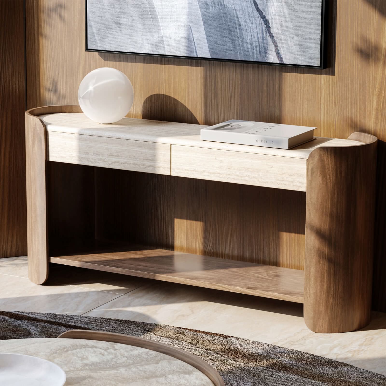 Caracole Fleur Console Table   Nicholas John Interiors