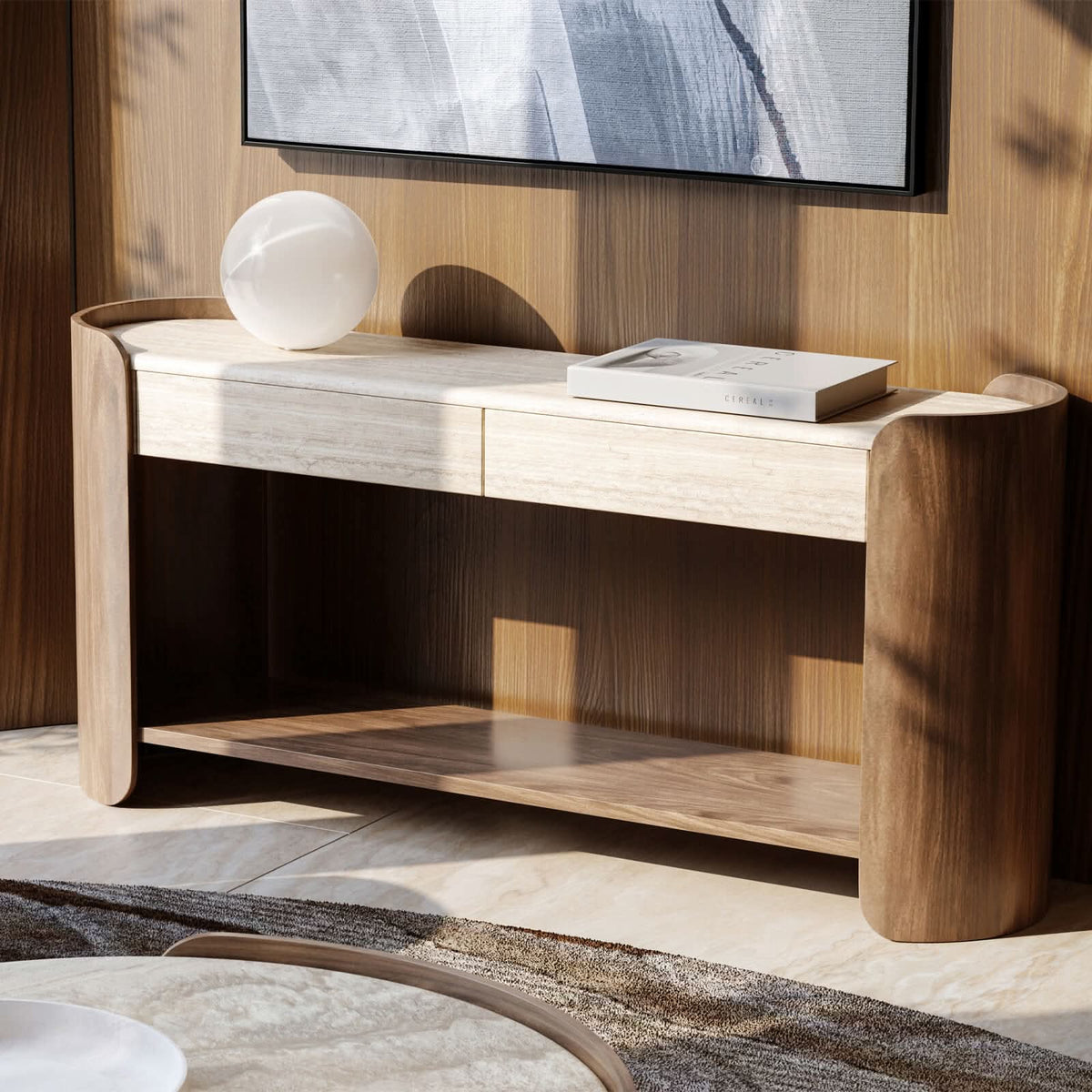 Caracole Fleur Console Table   Nicholas John Interiors
