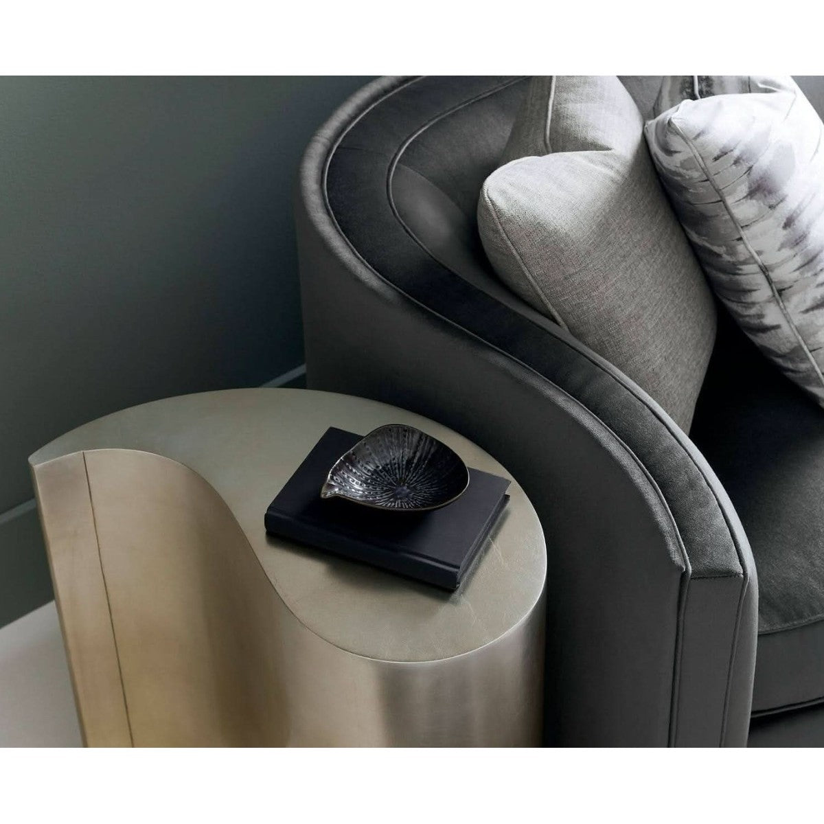 Caracole End Quote Side Table   Nicholas John Interiors
