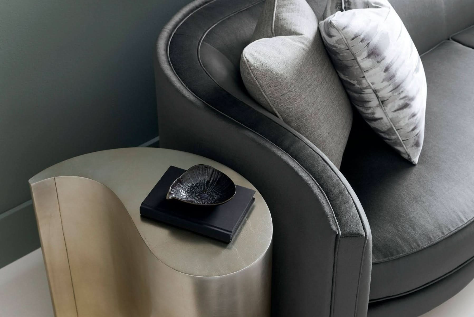 Caracole End Quote Side Table   Nicholas John Interiors