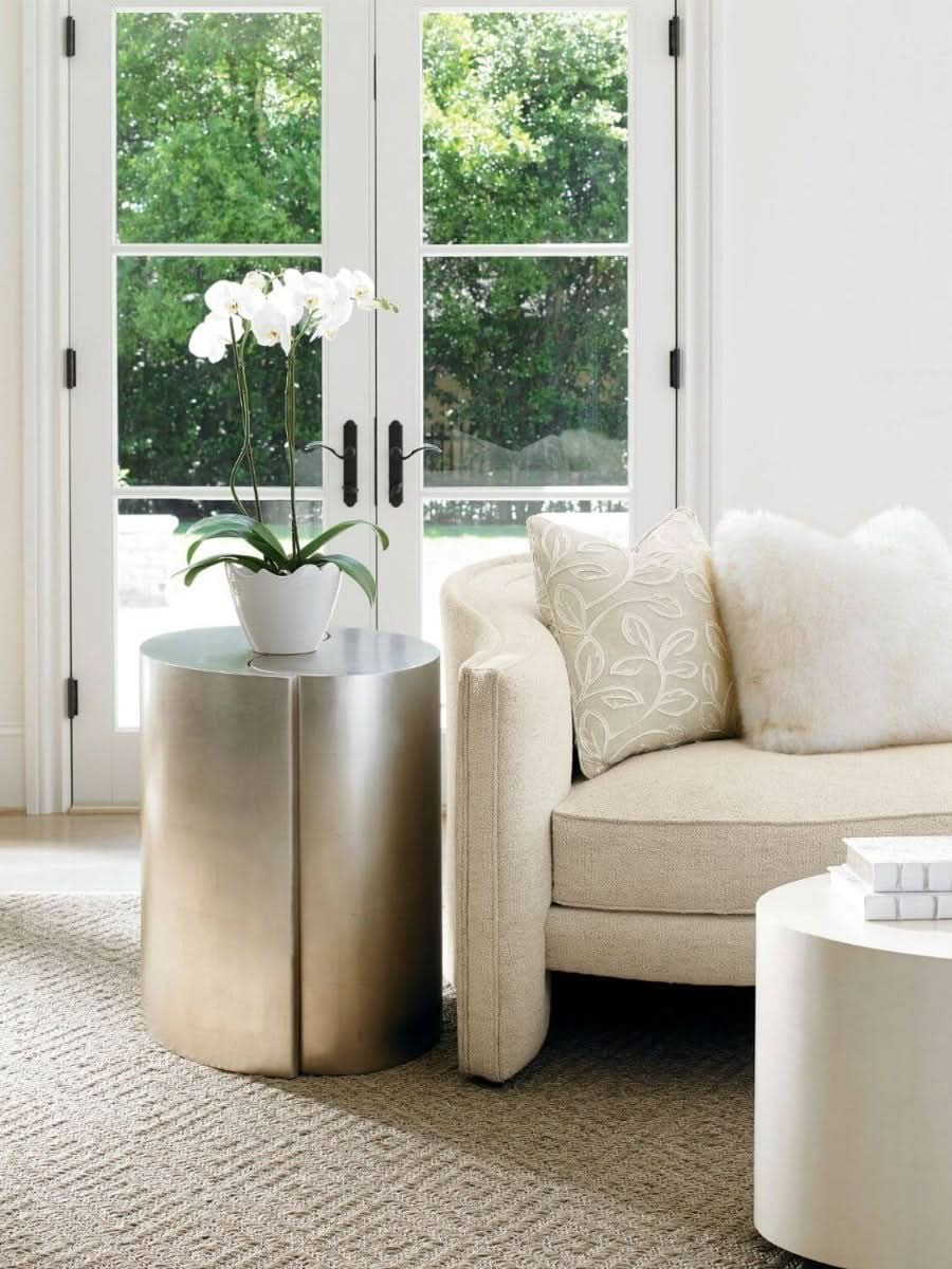 Caracole End Quote Side Table   Nicholas John Interiors
