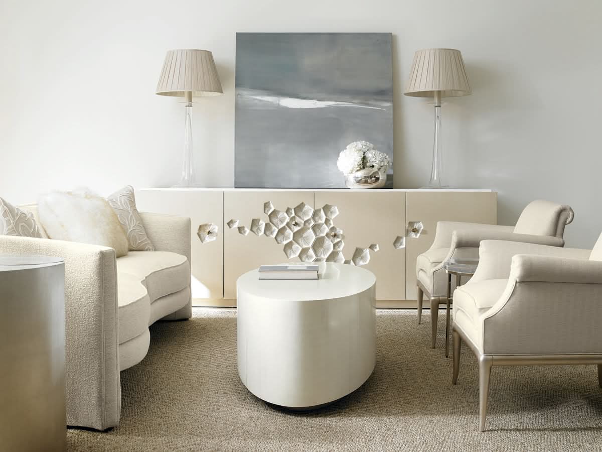 Caracole End Quote Side Table   Nicholas John Interiors