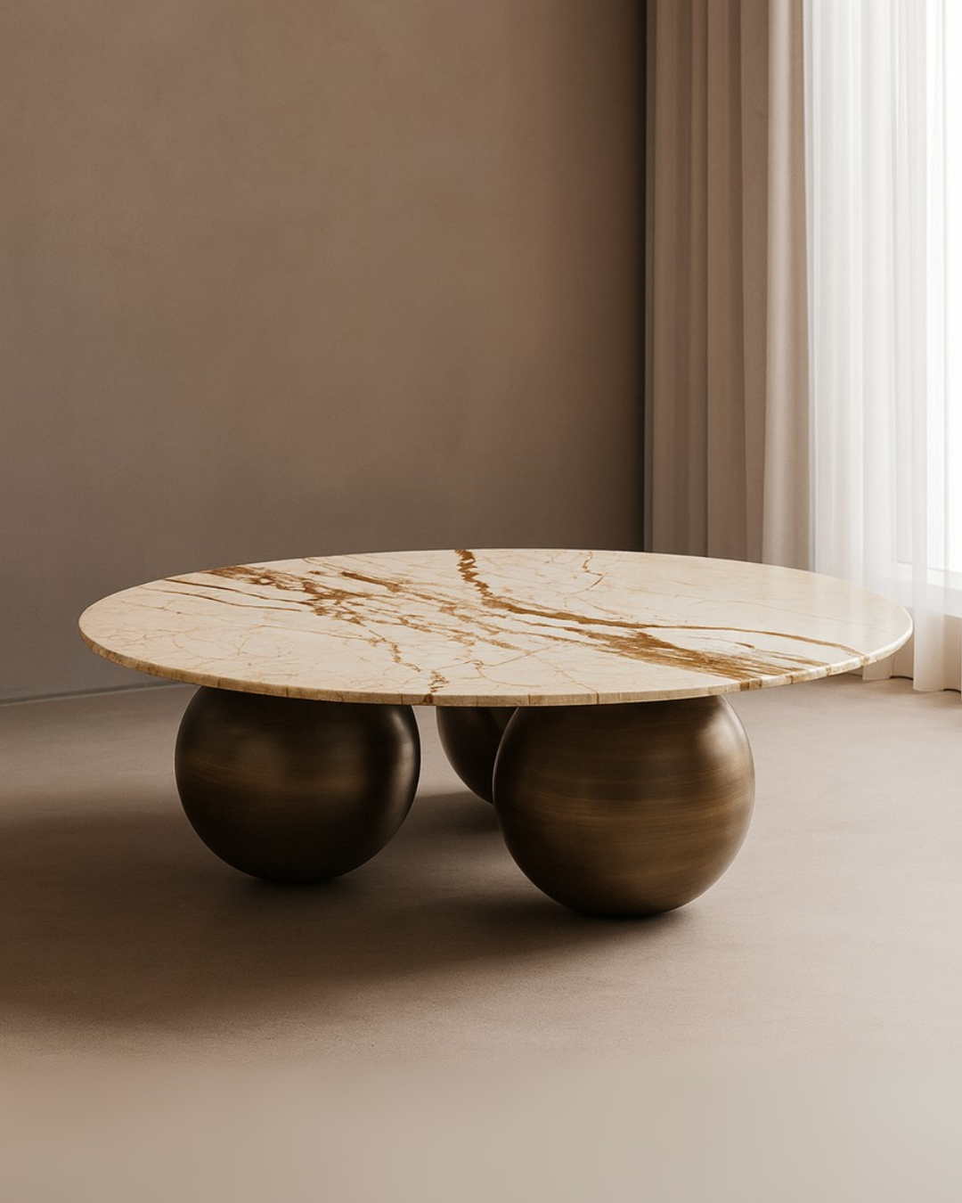 Tommy Franks Crescent Coffee Table   Nicholas John Interiors