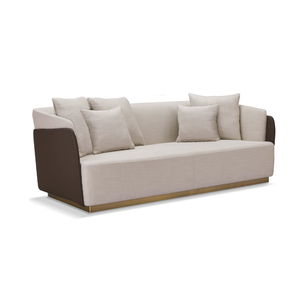 Tommy Franks Gemma 4-Seater Sofa - Olive   Nicholas John Interiors