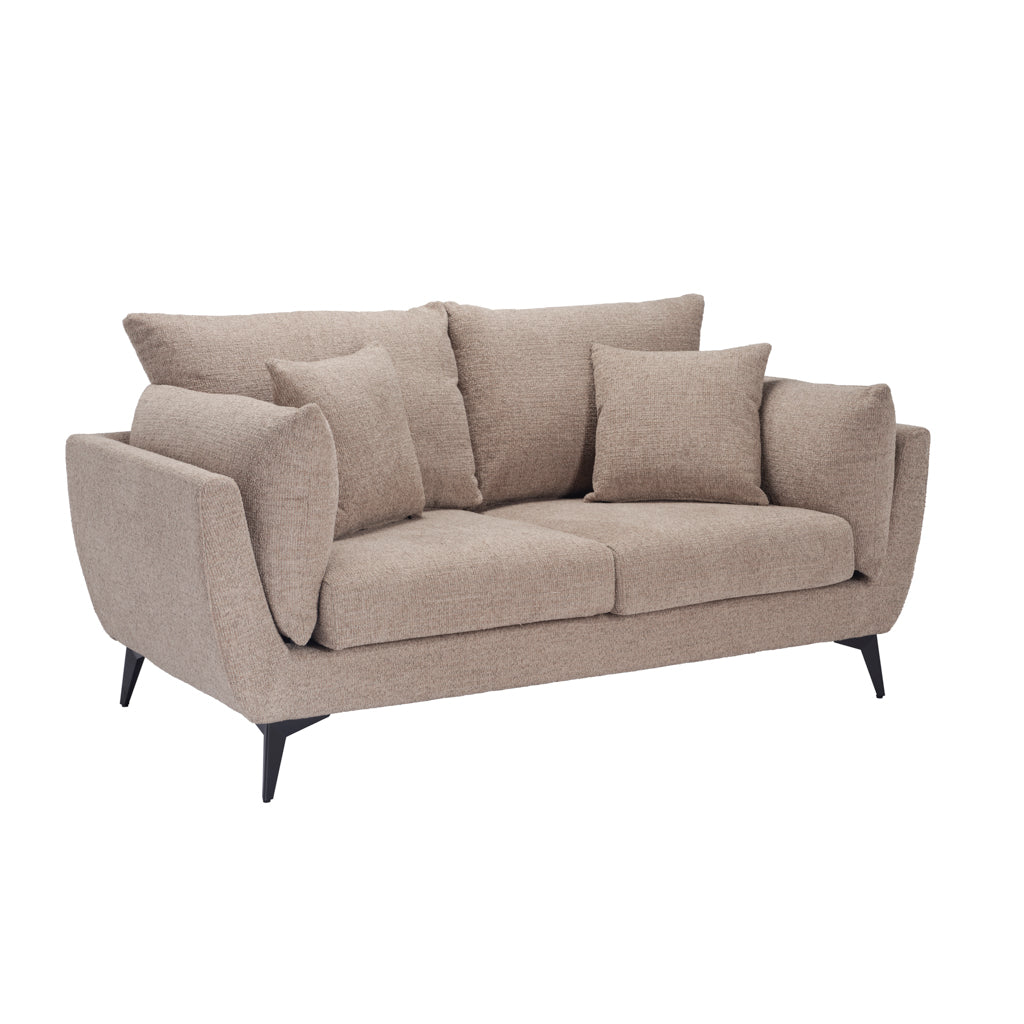 Ashford & Grey Carter Taupe 2 Seater Sofa