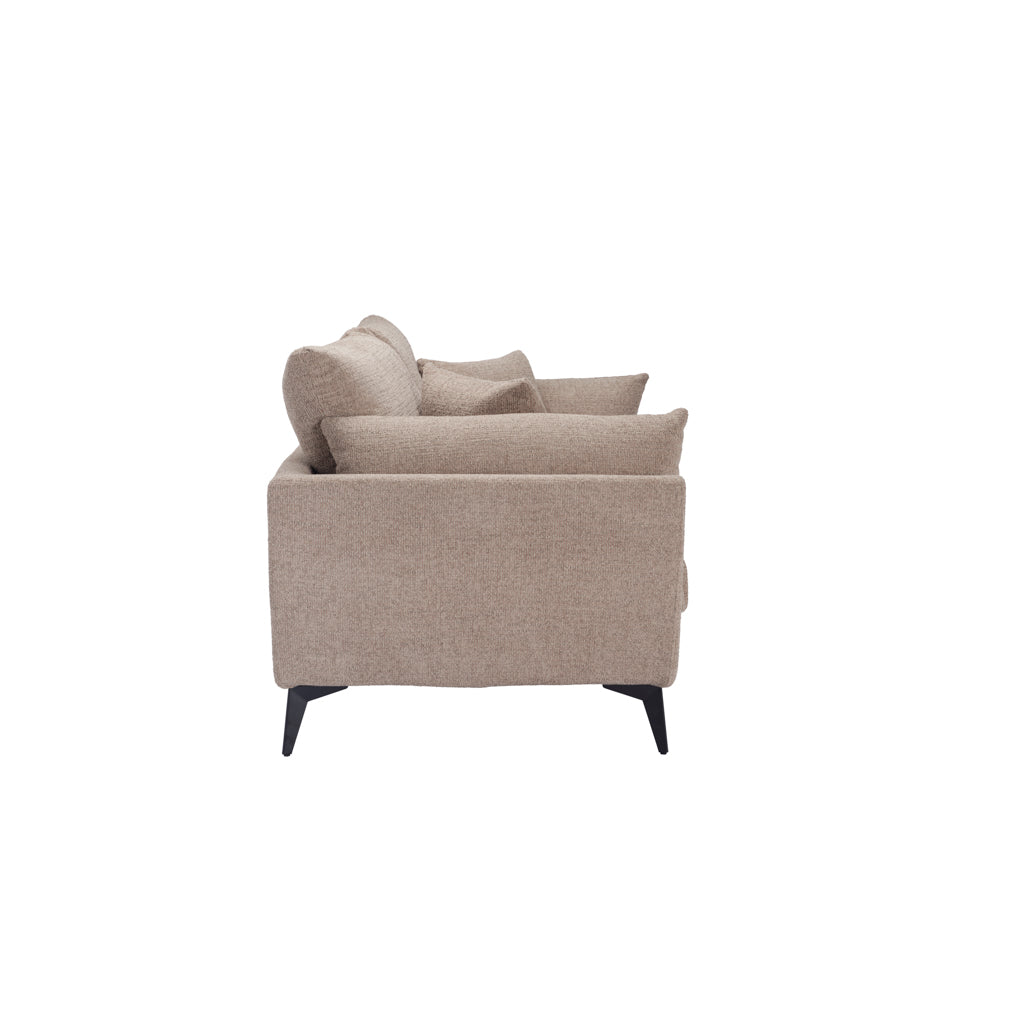 Ashford & Grey Carter Taupe 2 Seater Sofa