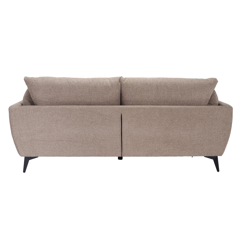 Ashford & Grey Carter Taupe 3 Seater Sofa