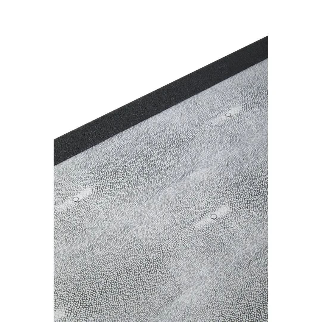 Caviz Grey Shagreen Console Table   Nicholas John Interiors