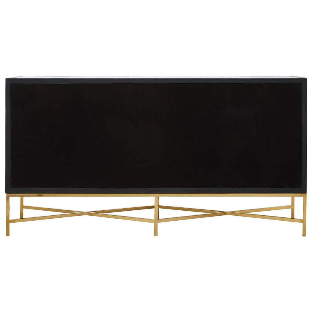 Caviz Grey Shagreen Sideboard   Nicholas John Interiors