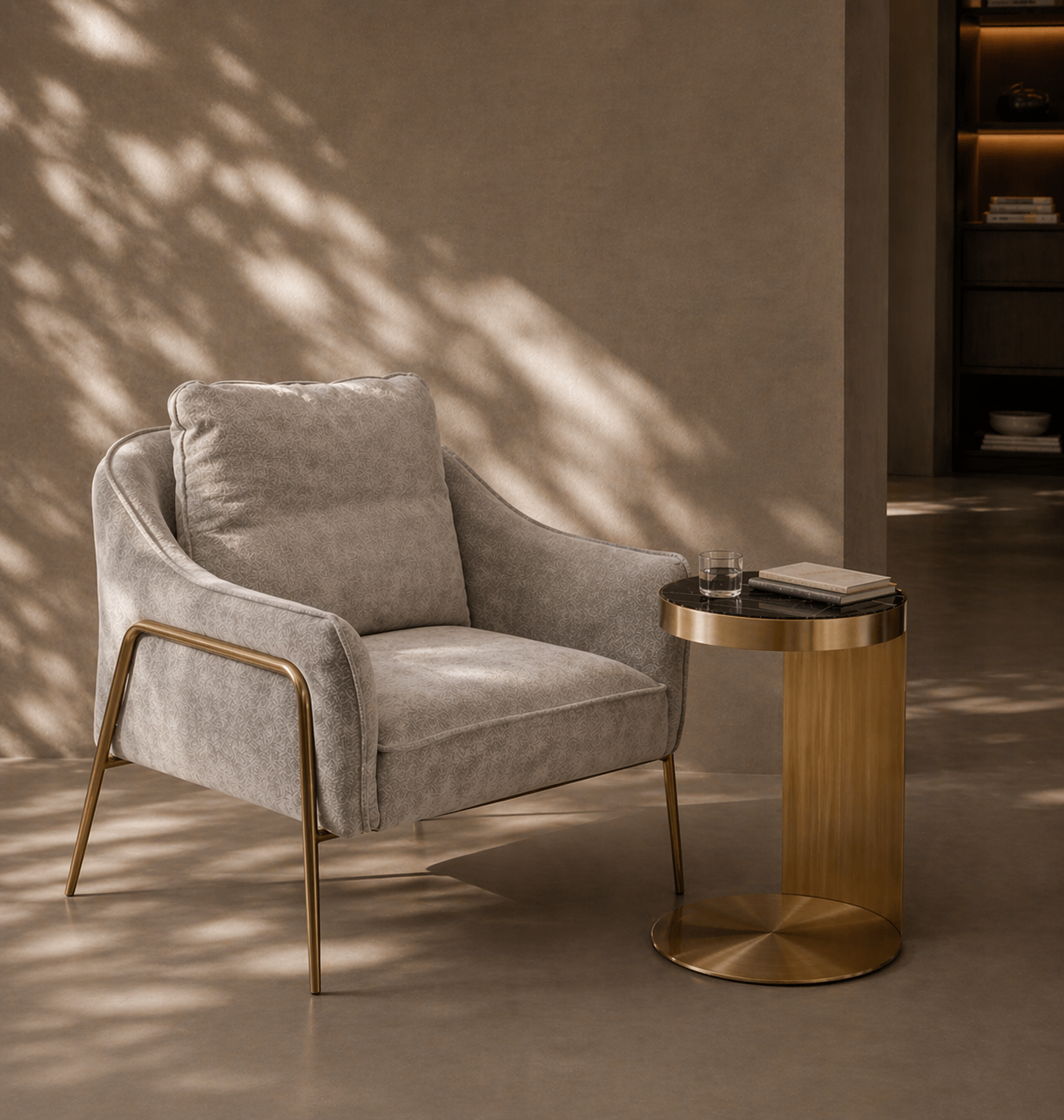 Vantelle Side Table   Nicholas John Interiors