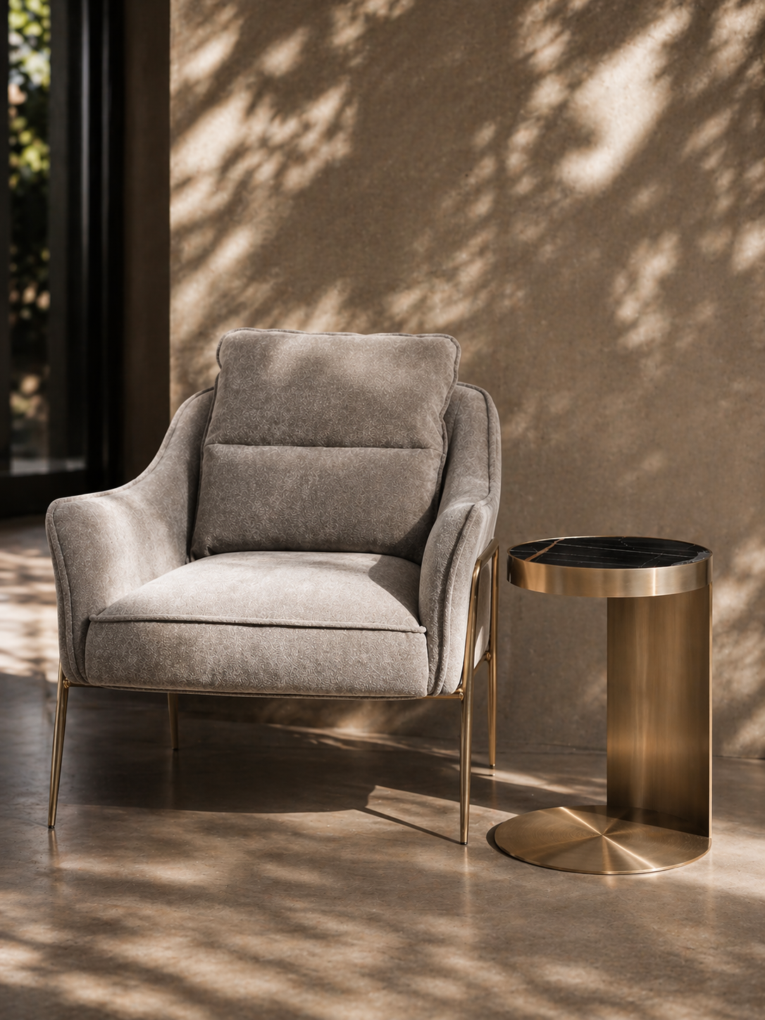 Vantelle Side Table   Nicholas John Interiors