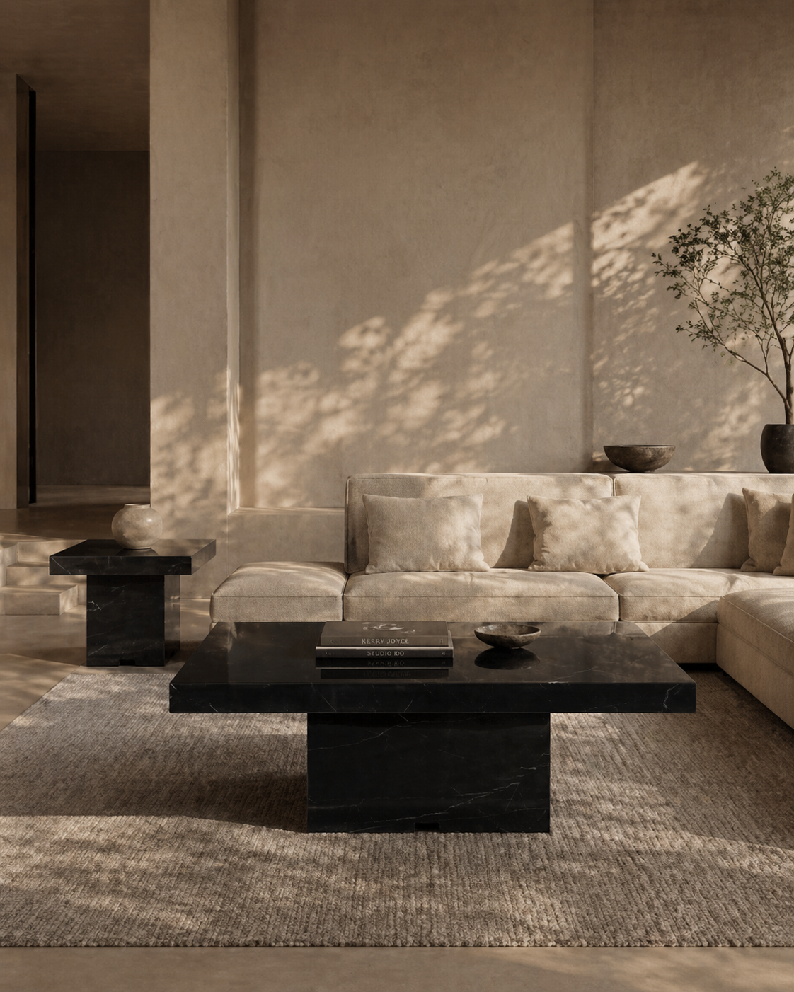 Tommy Franks Noche Side Table   Nicholas John Interiors