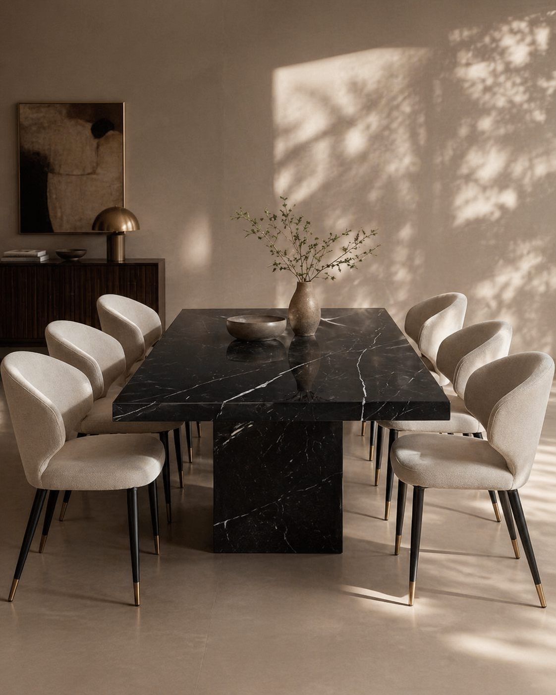 Tommy Franks Noche Dining Table   Nicholas John Interiors