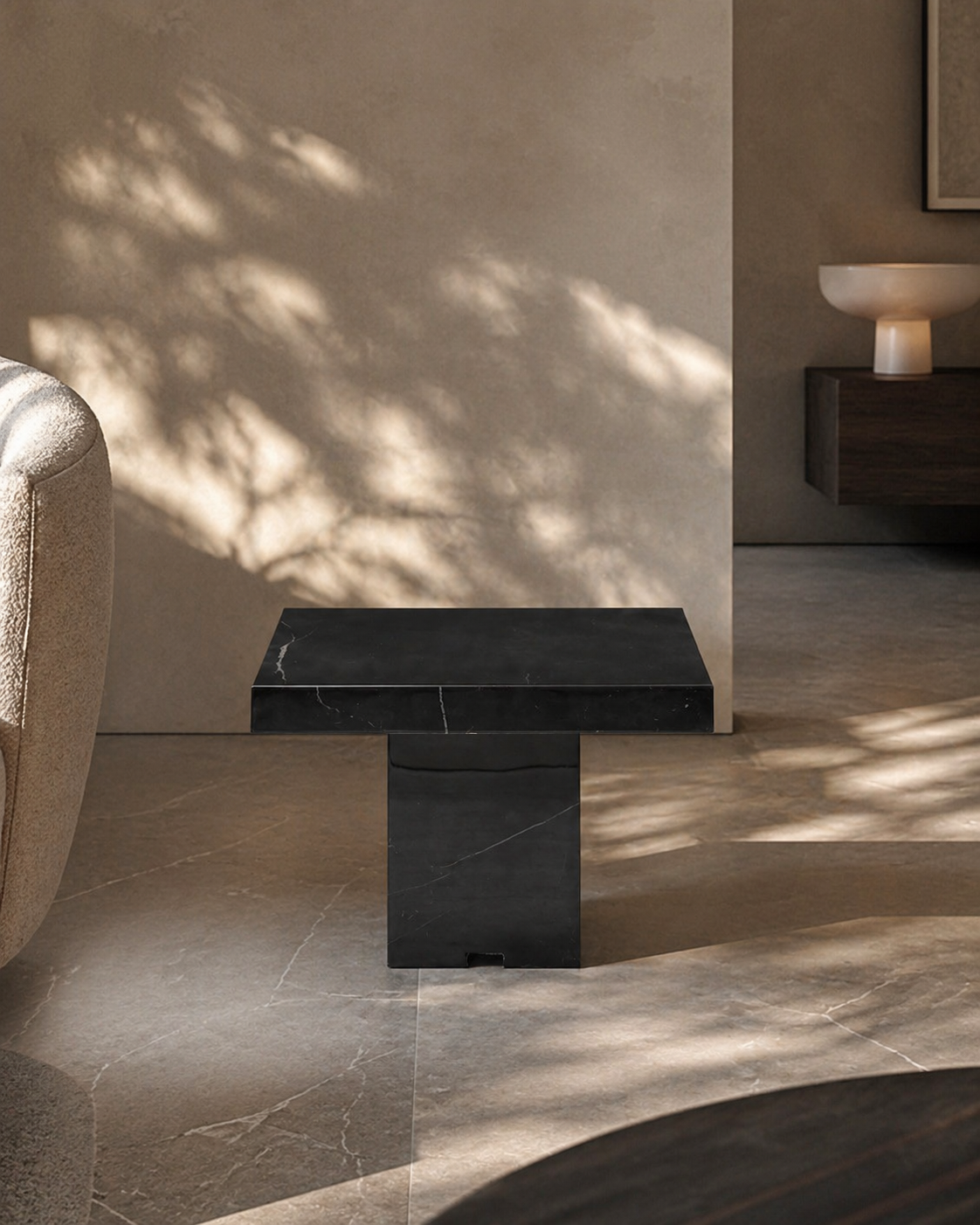 Tommy Franks Noche Side Table   Nicholas John Interiors