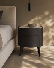 Tommy Franks Weston Bedside Table - Black