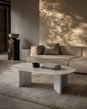 Tommy Franks Frieda Marble Coffee Table   Nicholas John Interiors