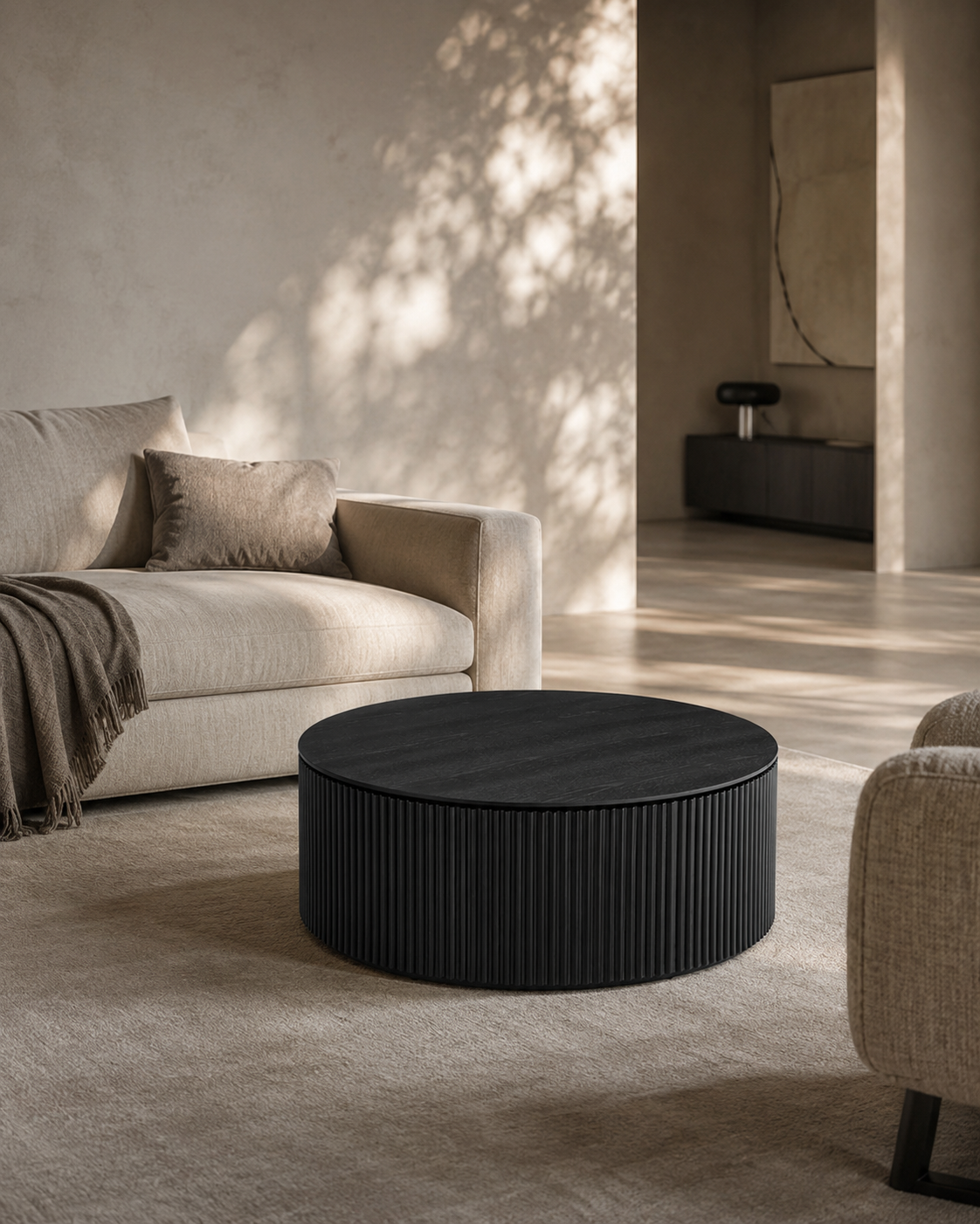 Tommy Franks Costine Coffee Table in Black   Nicholas John Interiors