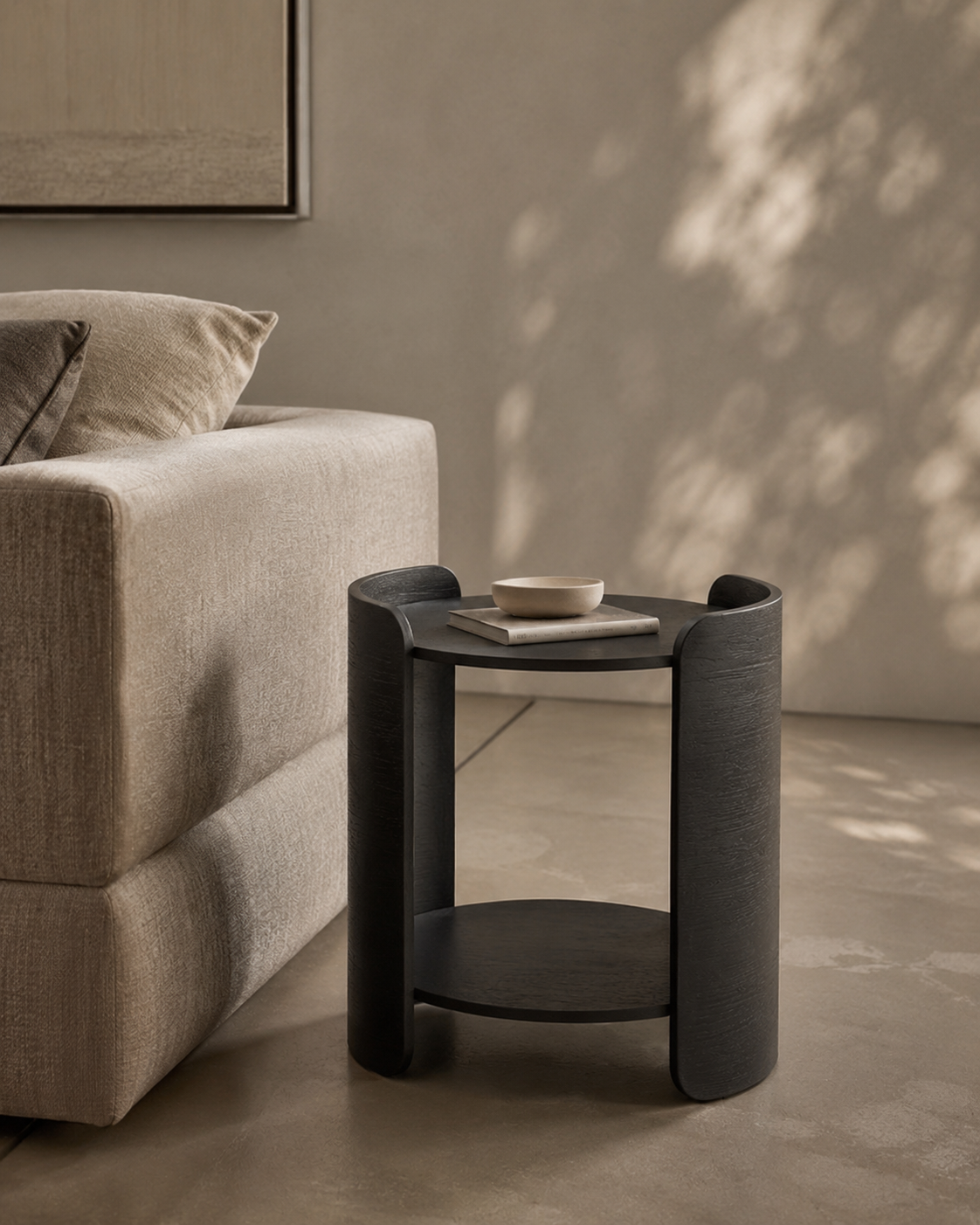 Tommy Franks Ness Side Table   Nicholas John Interiors