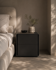 Tommy Franks Kota Bedside - Matte Anthracite