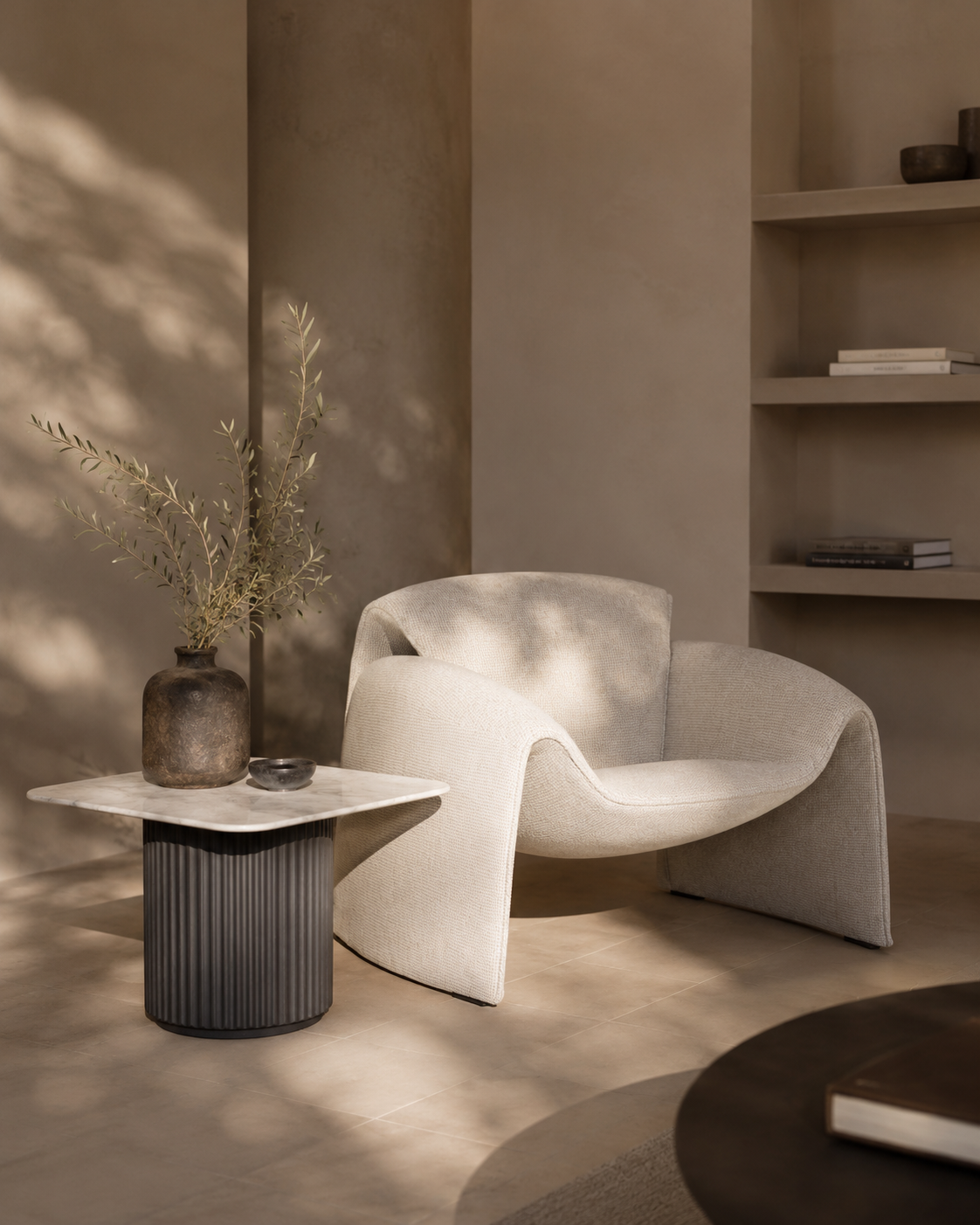 Tommy Franks Ezra Easy Chair - Zara Weave