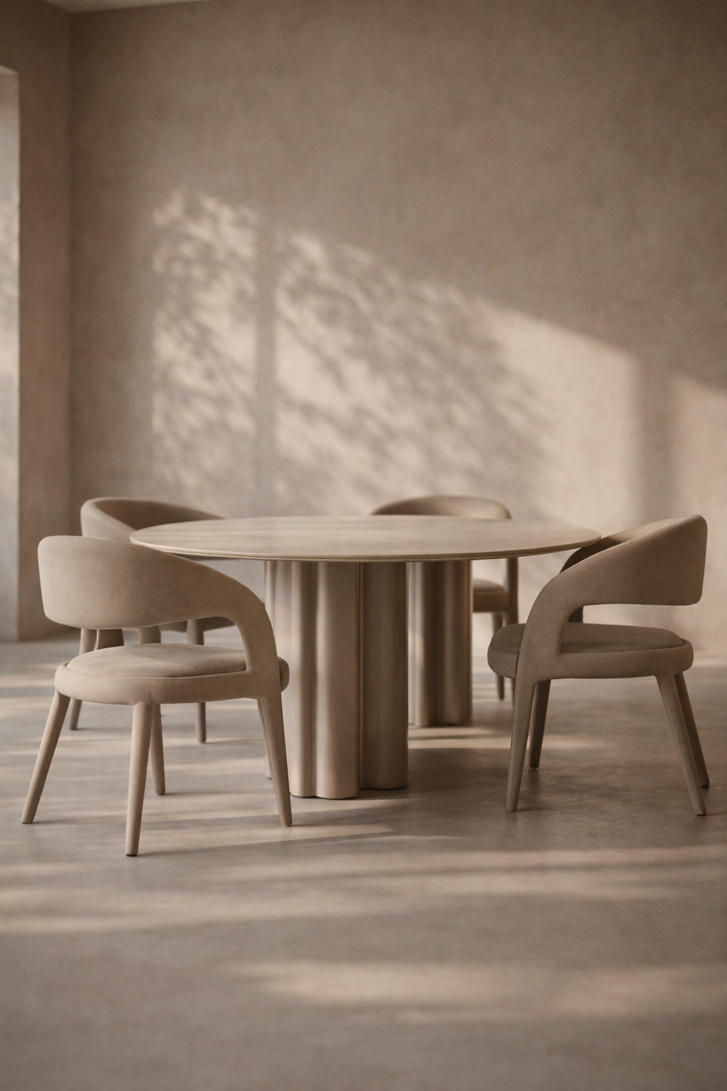 Matzo Dining Chair - Vintage Ecco Pelle   Nicholas John Interiors