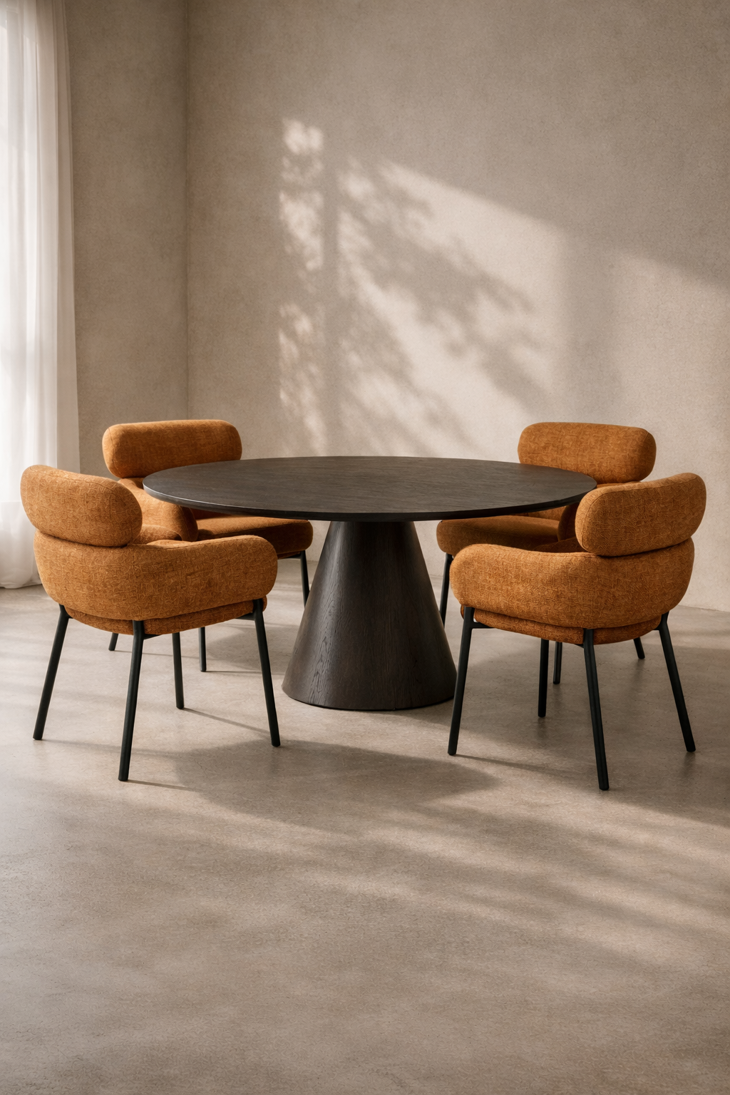 Malin Dining Chair - Bella Amber   Nicholas John Interiors