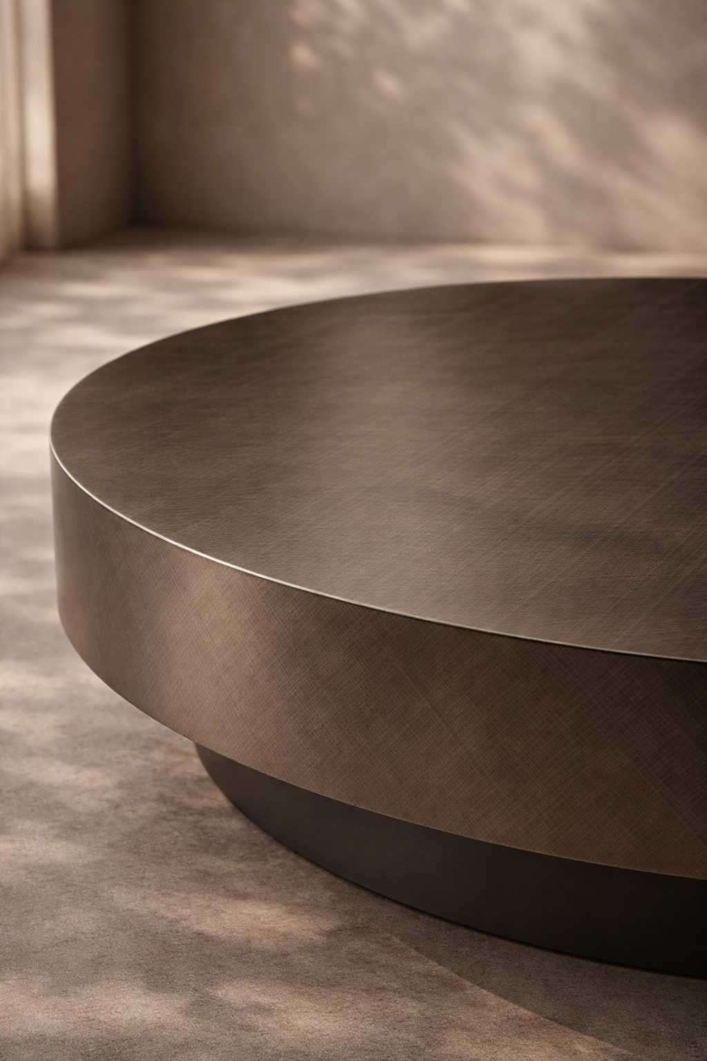 Adair Coffee Table - Brushed Bronze   Nicholas John Interiors